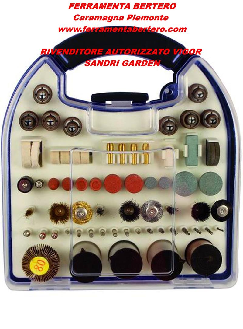 ACC.RI P/MULTIUTENSILI VIGOR EV8051 KIT ACCESSORI PEZZI 180